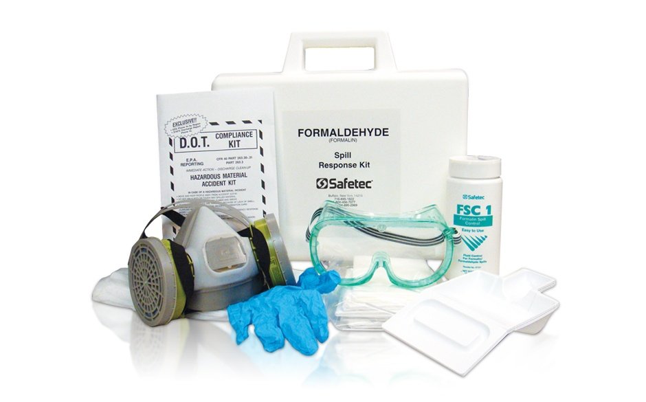  Formaldehyde Spill Response Kit (Plastic Case)