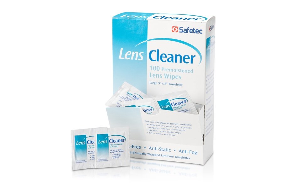 Lens Cleaner (100 ct. Box) - Safetec of America