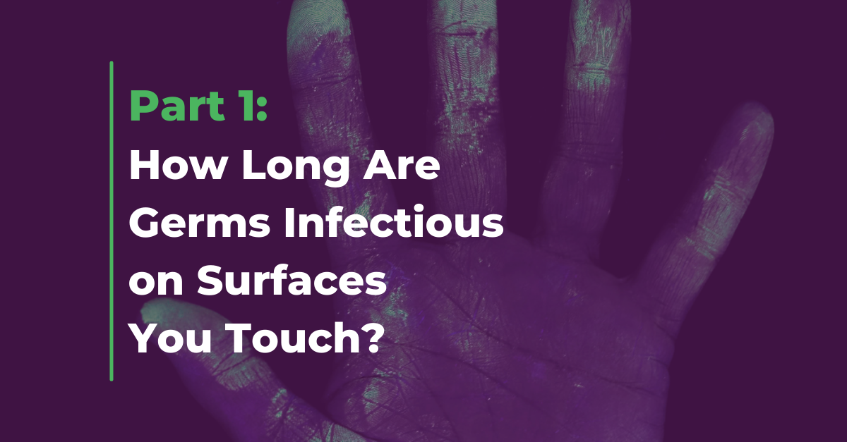 do germs travel on surfaces